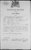 A030 - Adrianus Balk - Certificaat Nationale militie